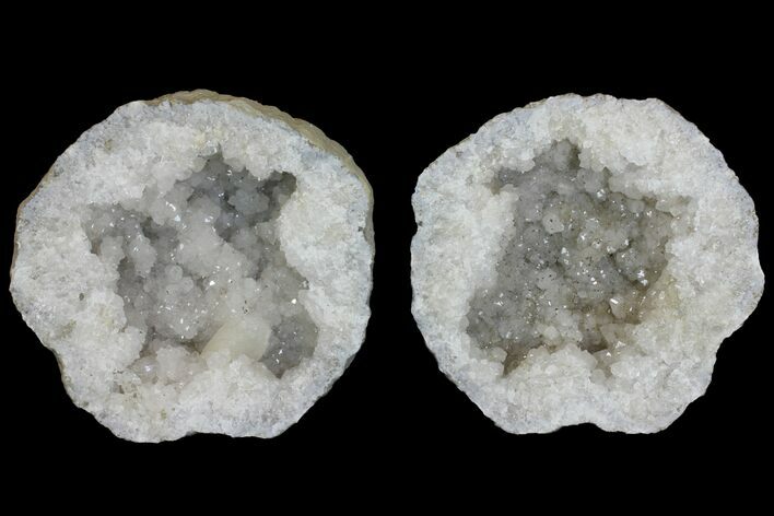 Keokuk Quartz Geode with Calcite - Missouri #144756